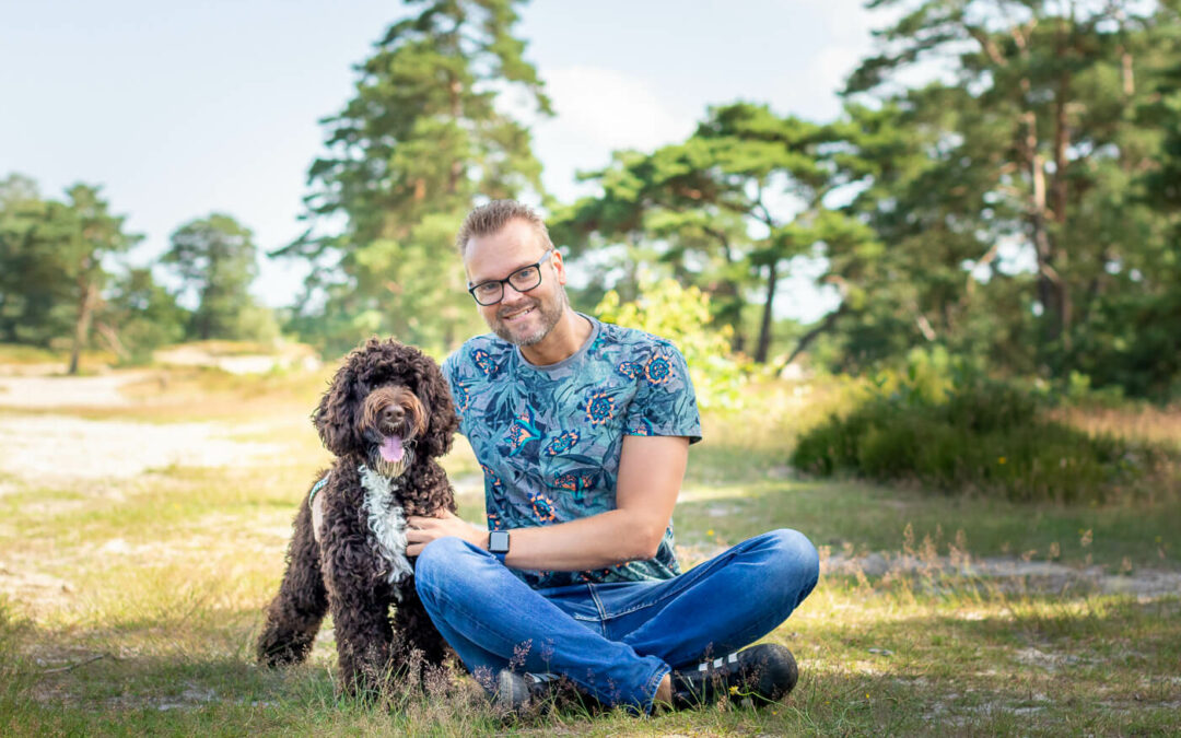 Hondenfotografie Australian Labradoodle Soesterduinen